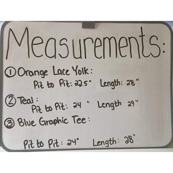 Lot of 3: Bundle Short Sleeve T-shirts Women 1x Knit Lightweight Casual Shirts - Picture 10 of 10